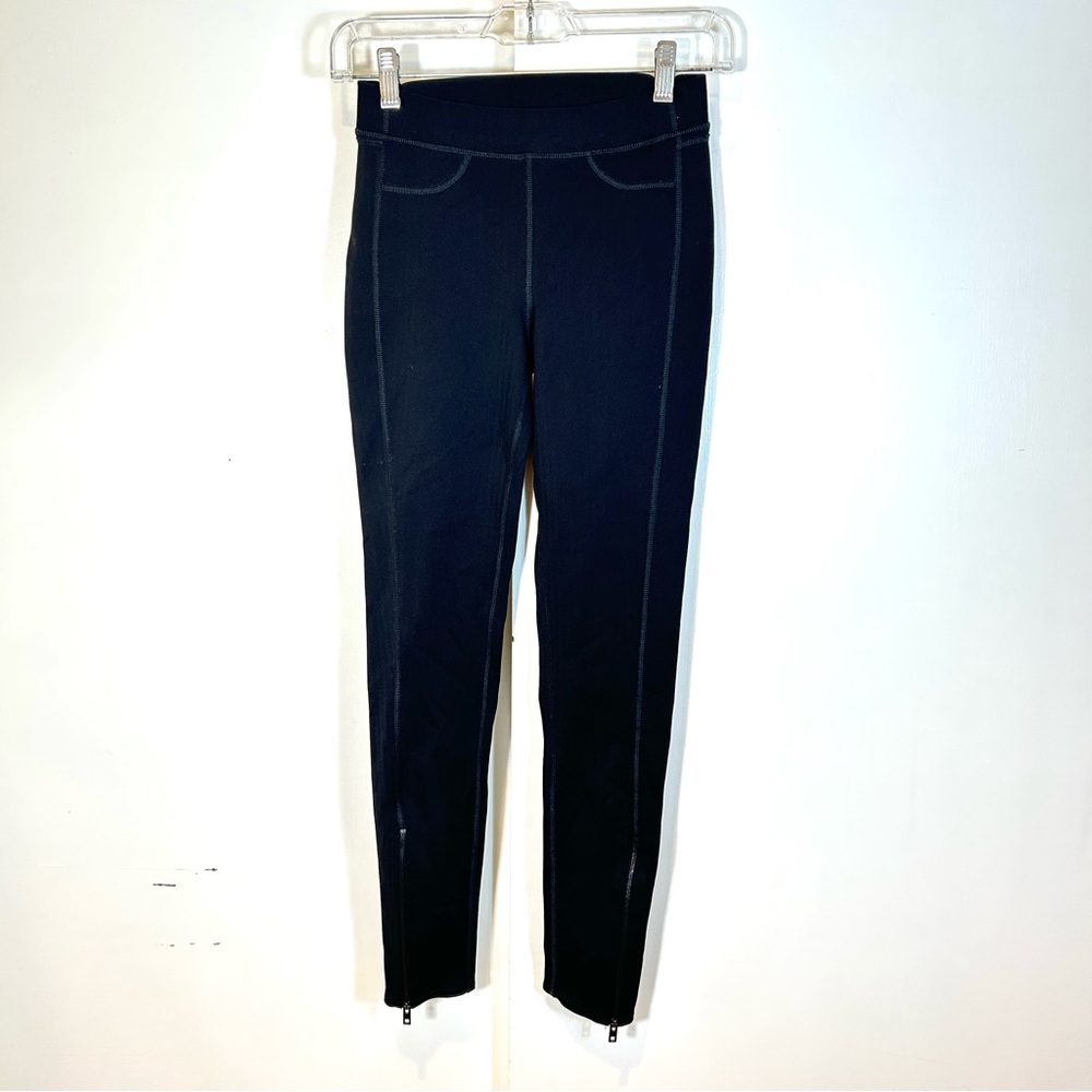 Rag & Bone Lawson Legging In Black Chevron